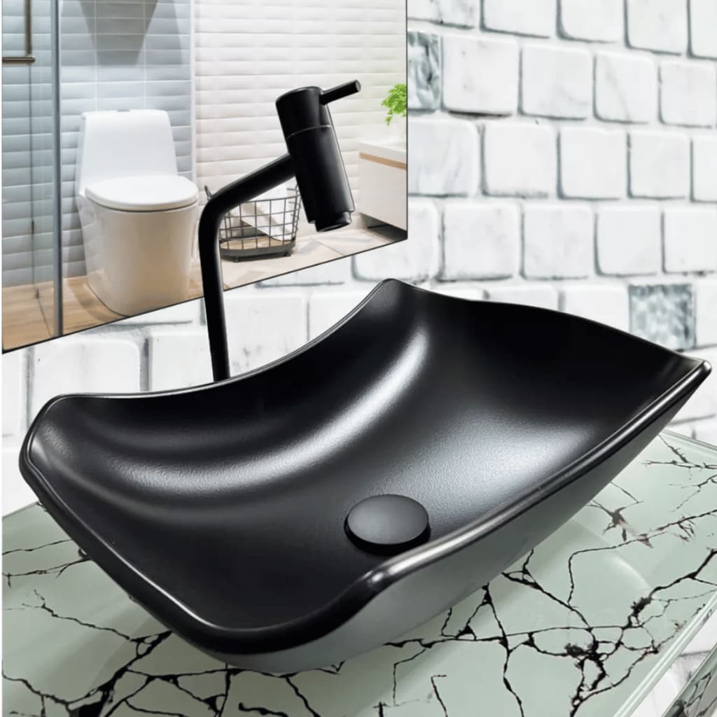 Cuba Lopazzi PIA DE VIDRO ABAULADA PARA BANHEIRO E LAVABO 45X30- MODELO DE APOIO 10MM