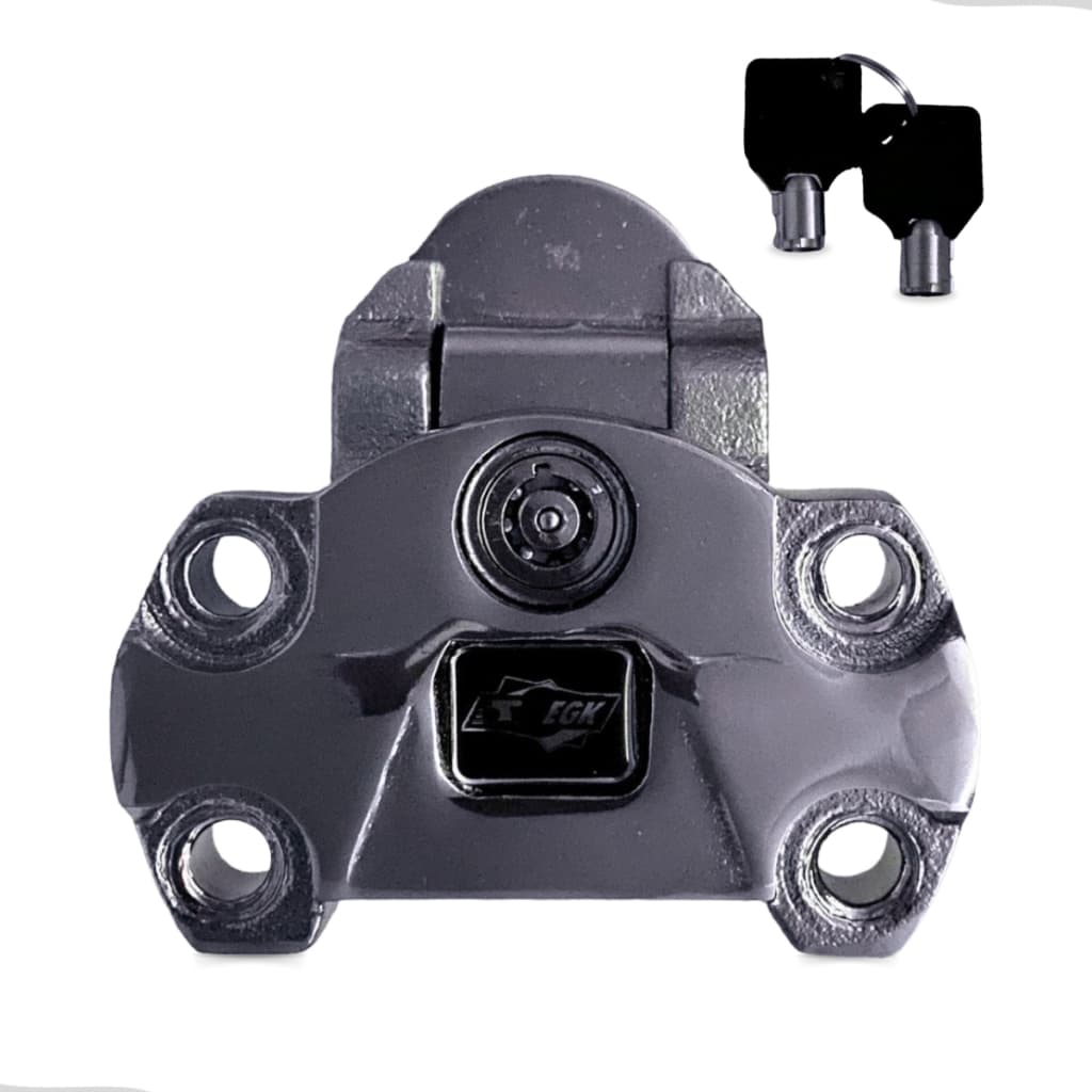 Trava Do Miolo Antifurto Honda Titan/fan Start 160/150 Ignição Prata Preta