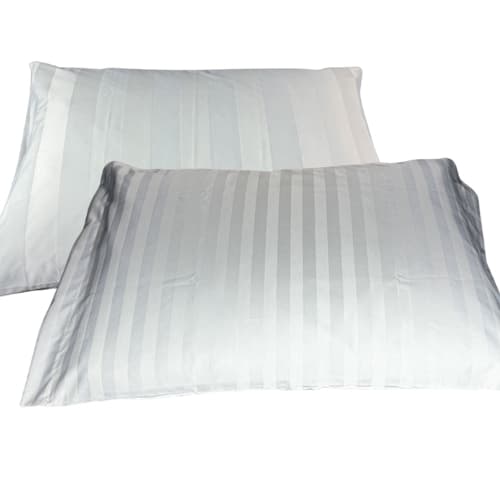 Fronha Travesseiro Premium Branca 50 x 70 Cetim 300 Fios Com Aba e Sem Aba