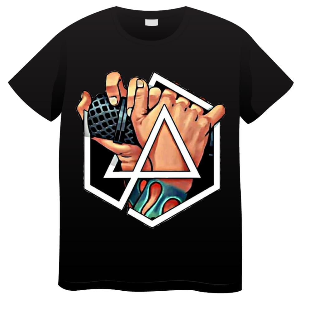Camiseta Banda de Rock Linkin Park Chester Blusa unissex 100% Algodão Envio Imediato