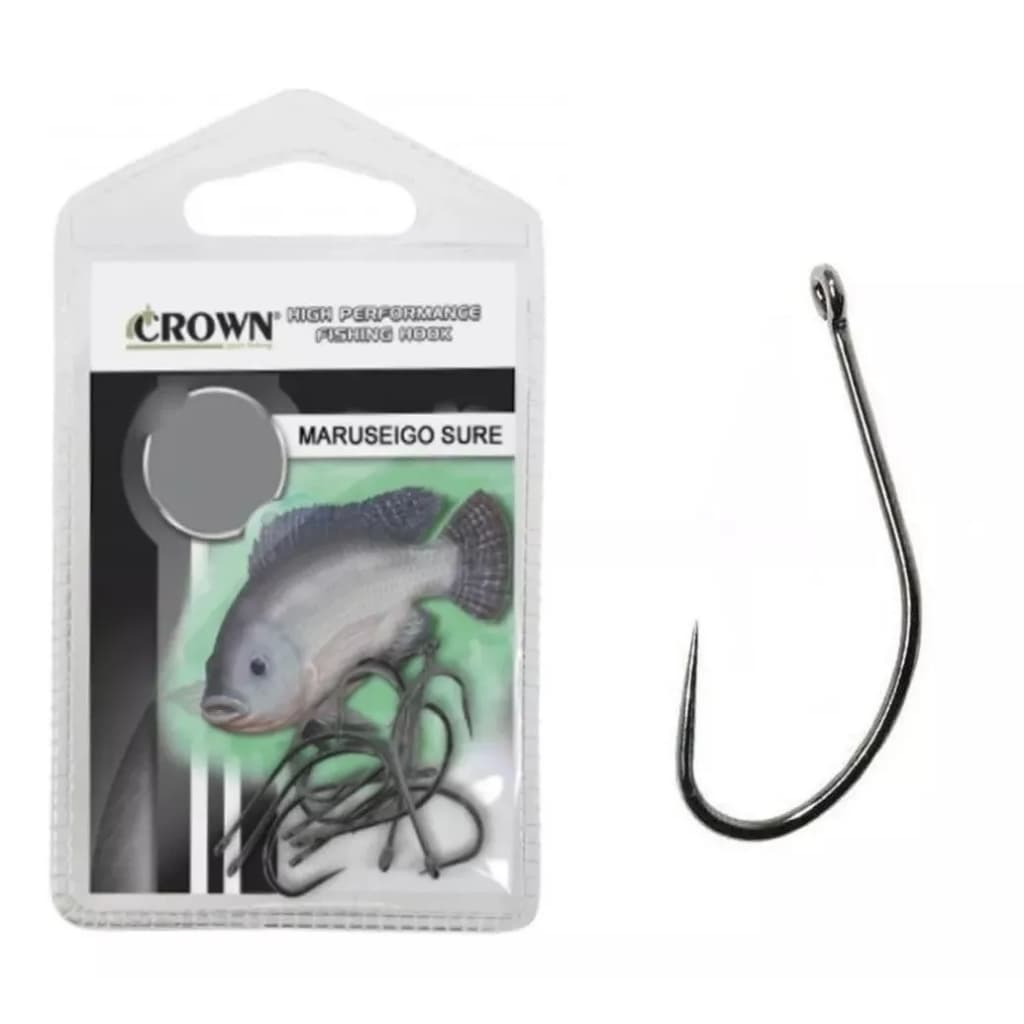 Anzol Crown Maruseigo Sure sem fisga