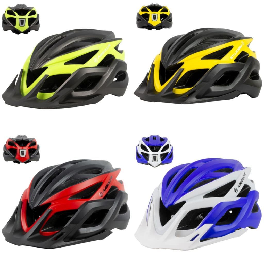 Capacete Ciclismo Bike Absolute Wild Flash Led Integrado Recarregável Usb
