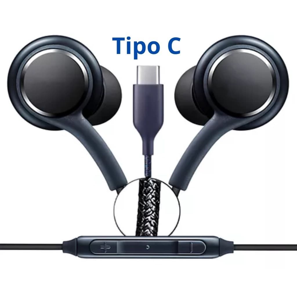 Fone De Ouvido Tipo C Original S20 S21 Plus S21+ S22 Ultra S23 ultra S24 A53 A54  M52 M53 M54 Edge