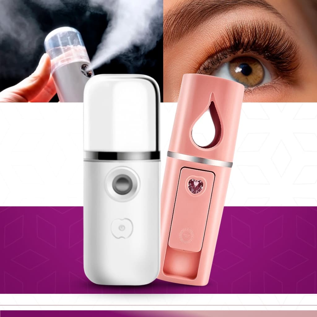 Nano Mister Vaporizador Extensão De Cílios Usb Profissional Névoa Facial