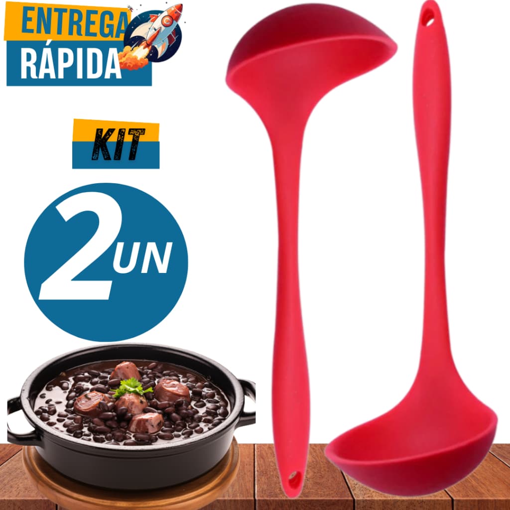 KIT 2 - CONCHA DE SILICONE 29 CM FLEXIBILIDADE, RESISTÊNCIA AO CALOR E DURABILIDADE 230º - PREMIUM