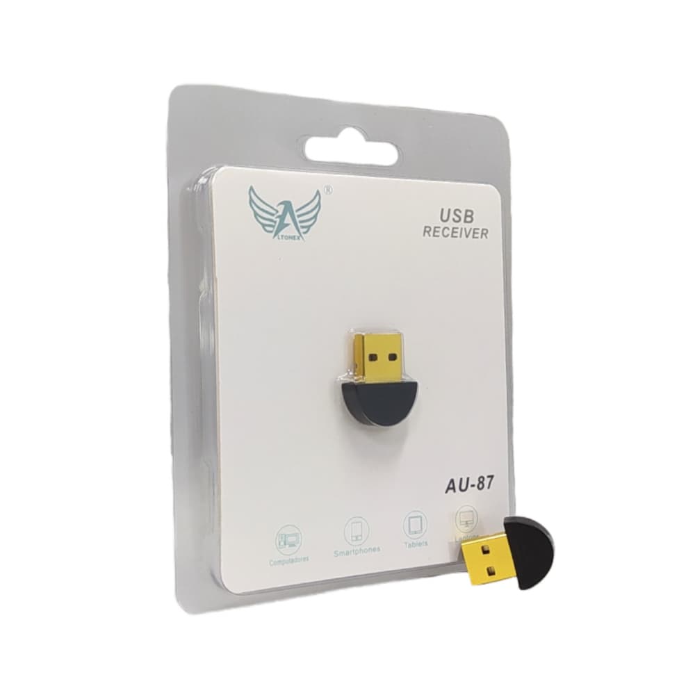Kit 2 Receptor Bluetooth 5.0 Adaptador USB wireless Transmissor Para Computador Altomex