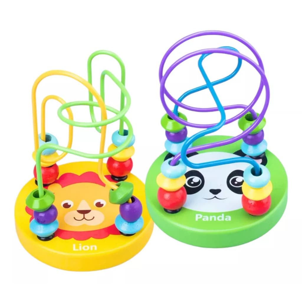 Brinquedo Educativo Aramado Labirinto Divertido Método Montessori Cor Colorido
