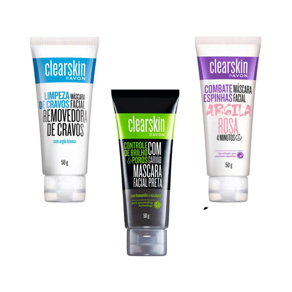 Máscara Facial Clearskin Avon