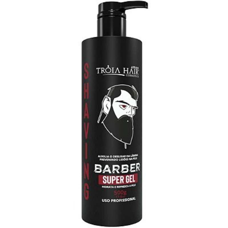 Shaving Barber 4Man Gel Incolor de Barbear 500ml com Aplicador - Troia Hair