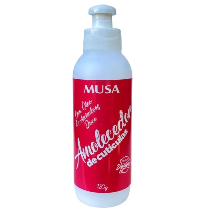 MUSA Creme AMOLECEDOR 120g ÓLEO DE AMÊNDOAS DOCE Cuticulas Manicure