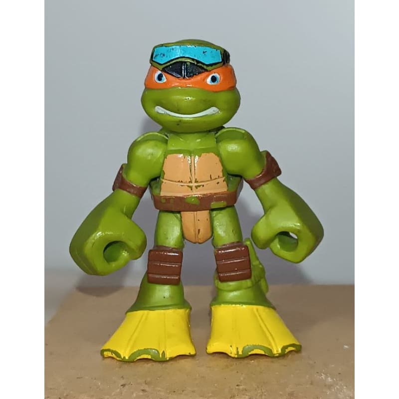 Tartaruga Ninja Michelangelo 2014 Viacom Colecionável leia a descrição