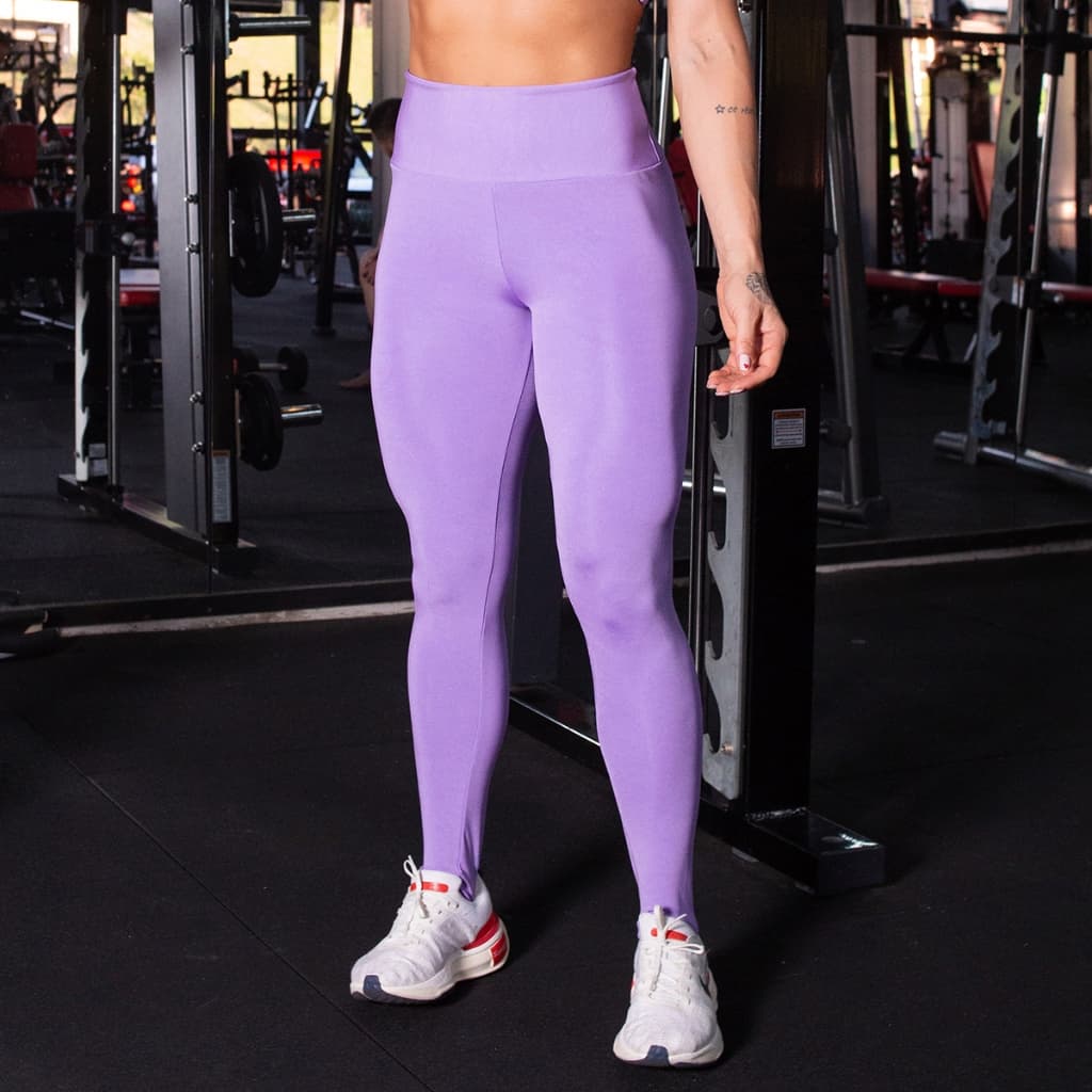 Calça Legging de Academia Feminina Zero Transparência Anti Odor Sem Costura