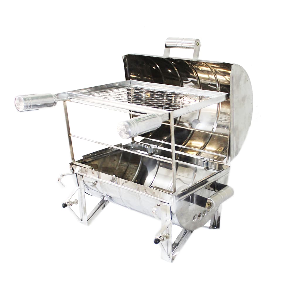 CHURRASQUEIRA BAFINHO 3X1 BARCO INOX