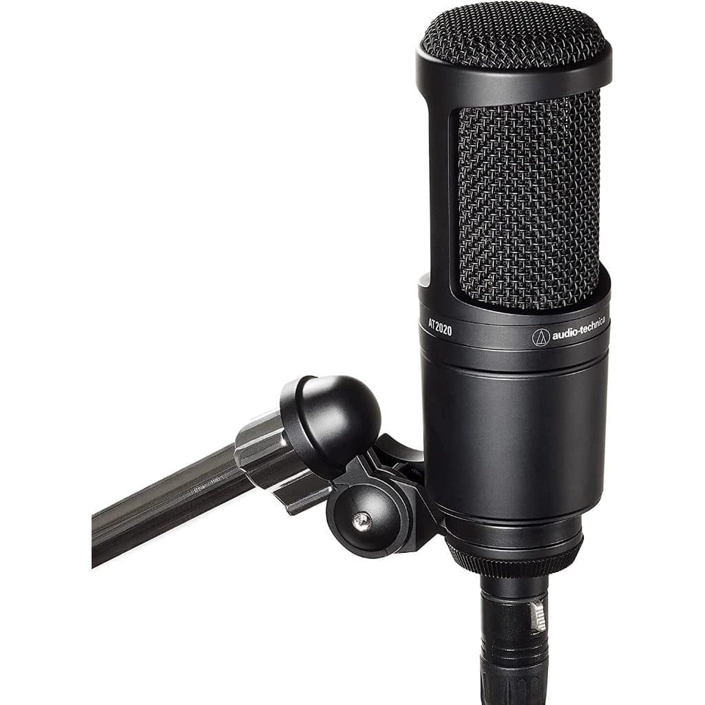 Microfone Audio-Technica AT2020 Condensador Cardioide cor preto