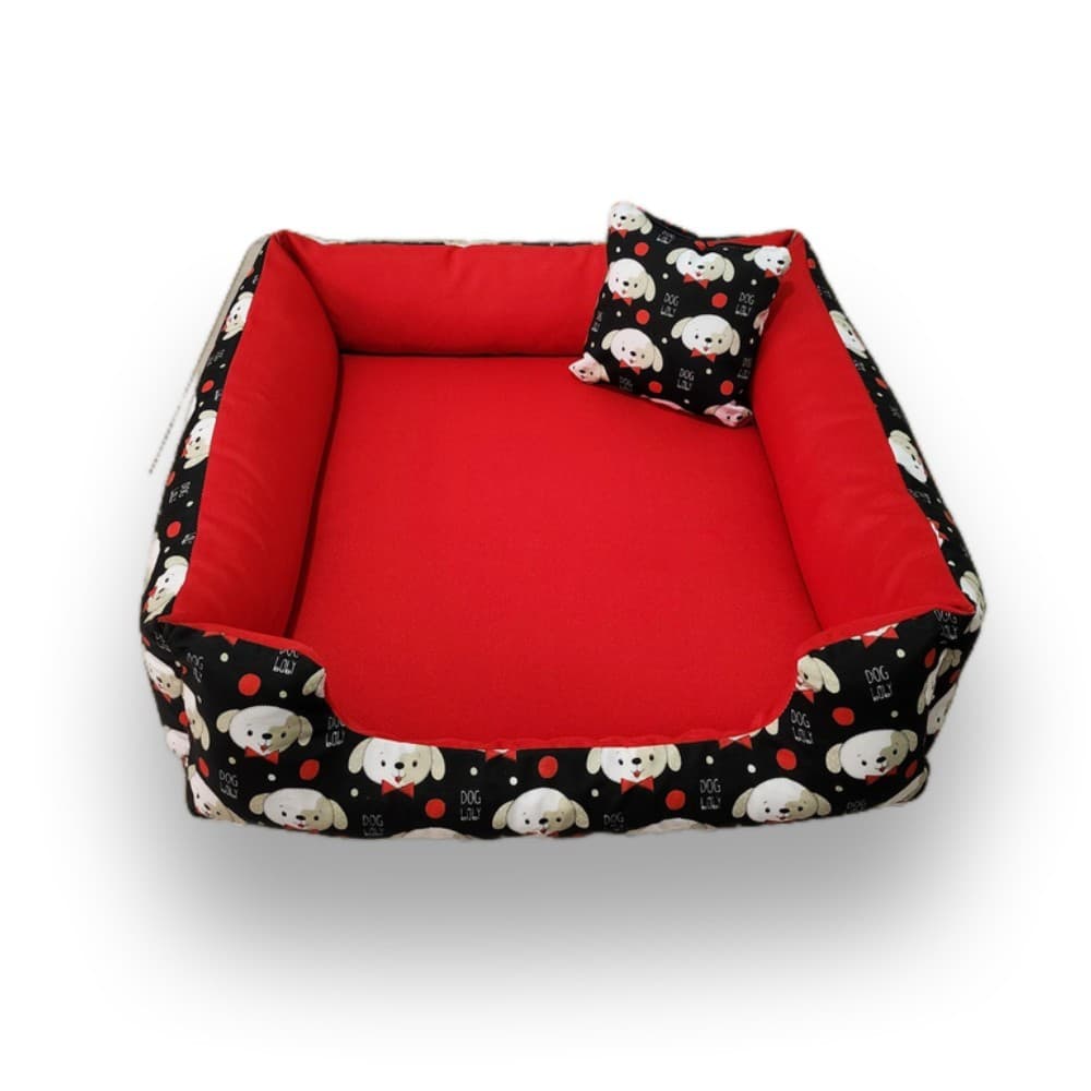 cama para cachorros pequenos caminha pet até 5kg cama 50x50cm caminha lavável