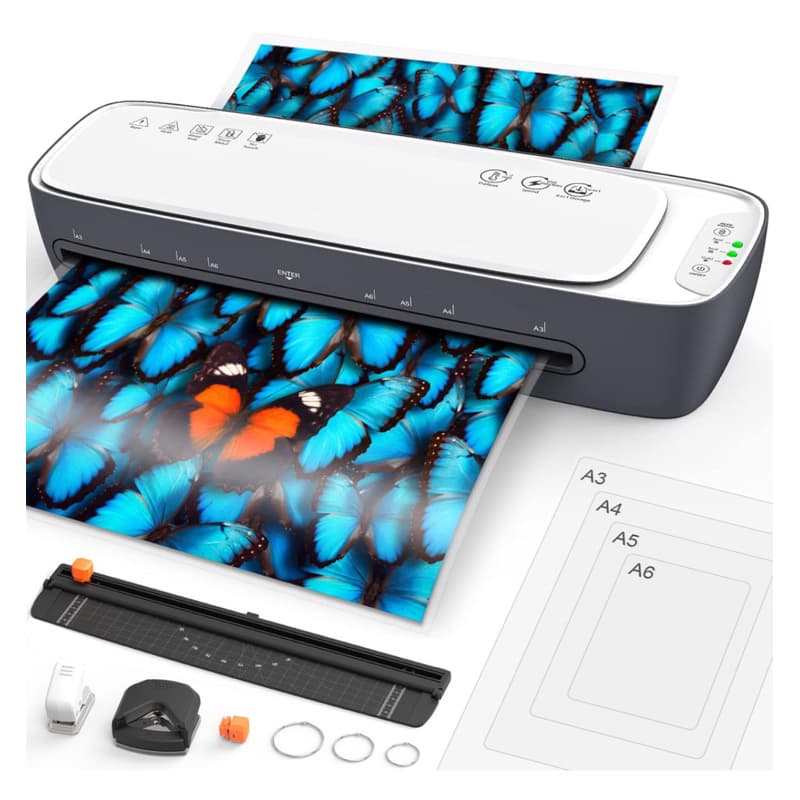 Plastificadora Laminadora A4 E A3 Quente/tria Para Escritório
