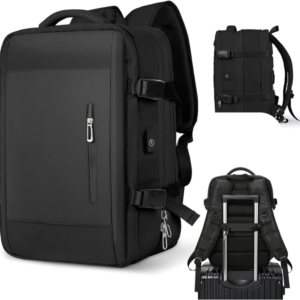 Mochila Notebook 15,6 Polegadas Premium Reforçada Expansiva Unisex