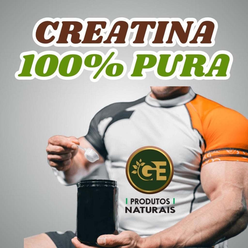 Creatina Monohidratada 100% Pura - (Com Laudo Técnico)