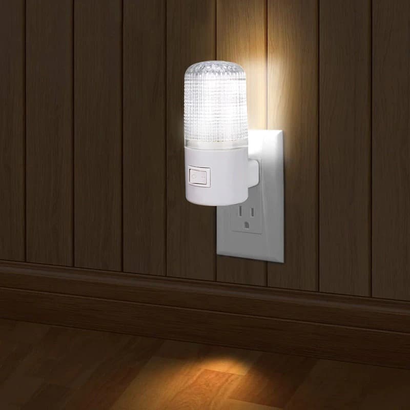 abajur quarto luminária luz de tomada bivolt