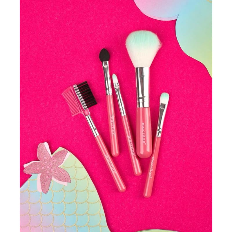 Kit de Pincéis Macrilan 5 peças