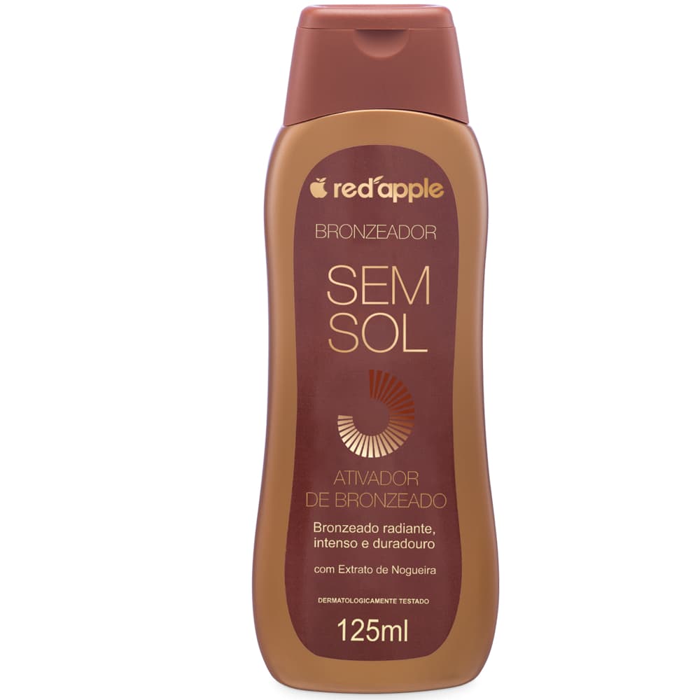 Red Apple Sem Sol Bronzeador 125ml - Ativador de Bronzeado