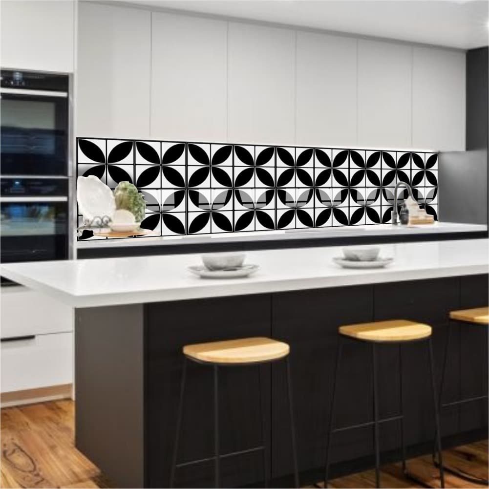 Kit COM 20 Placas  Porcelanato Adesivo Pétalas SUPER BRILHO sala cozinha banheiro