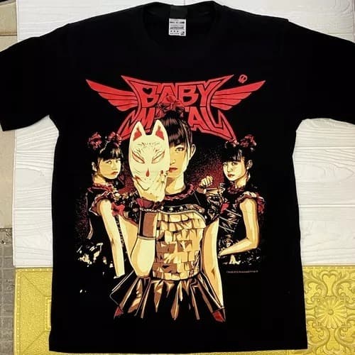 Camiseta Banda Babymetal Qualidade Excelente