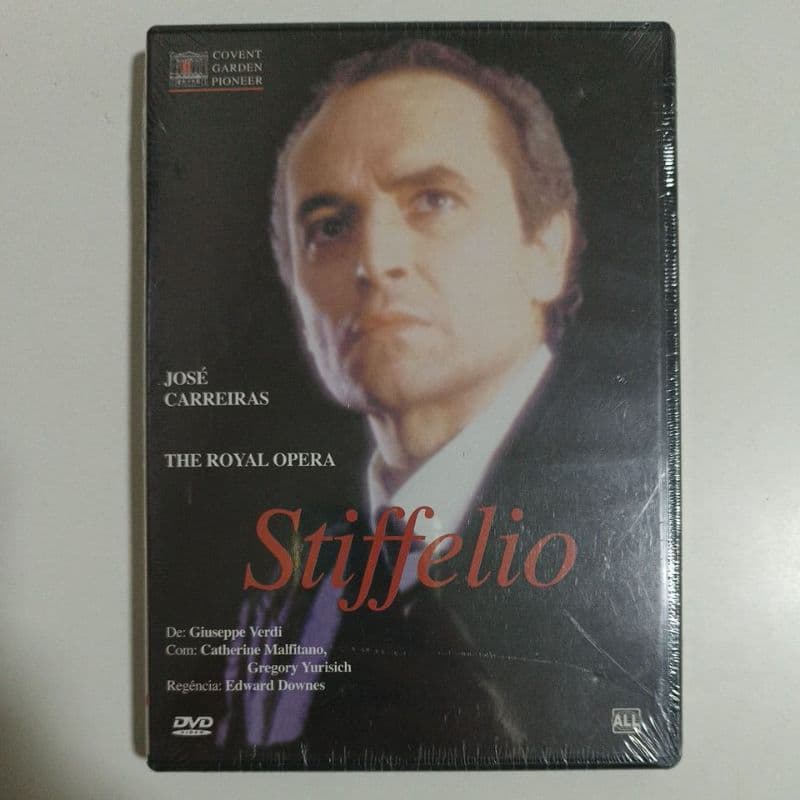 Dvd The Royal Opera Stiffelio - Novo Lacrado