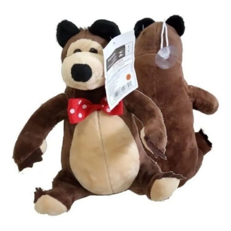 Pelucia Urso Da Macha menina mede 27 cm desenho animado sem musica