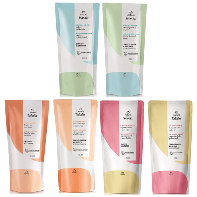 Refil Shampoo e Condicionador Natura TodoDia