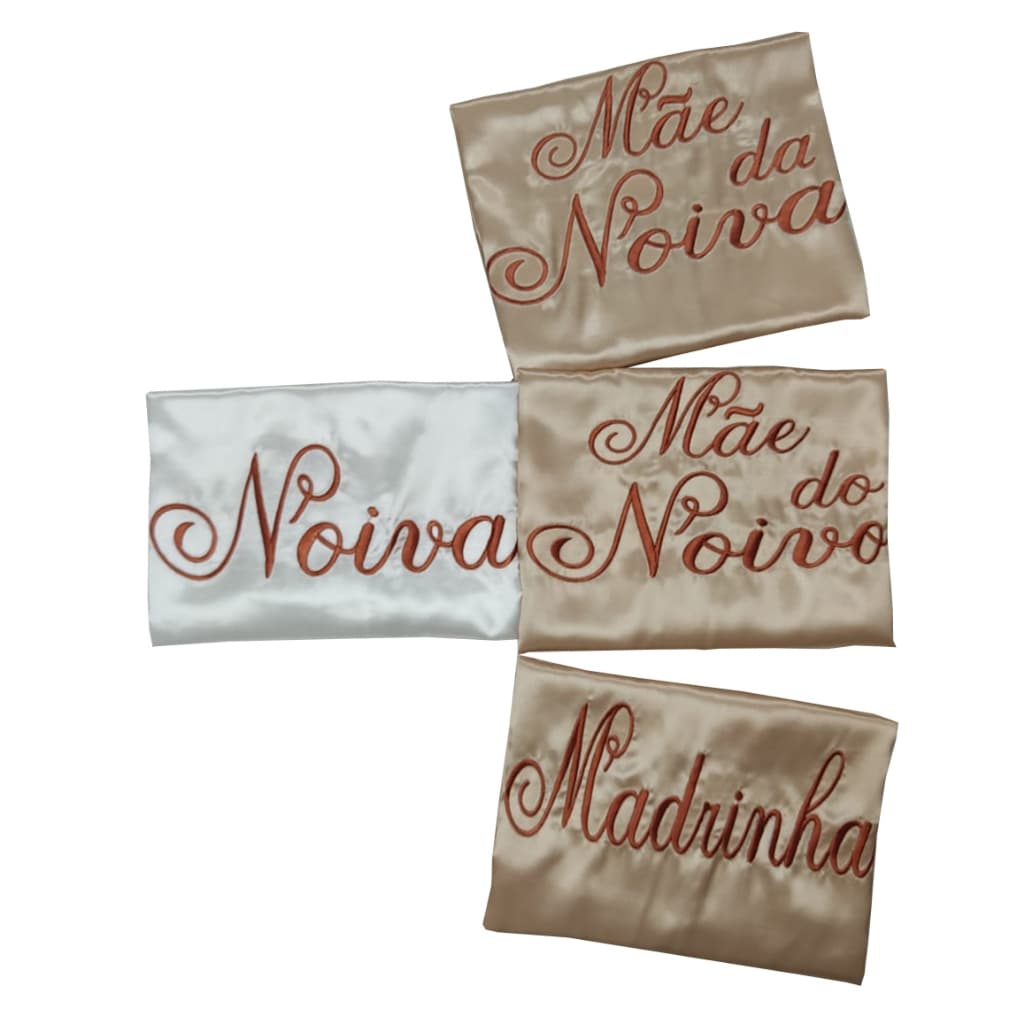 Kit com 14 robes de Cetim para Casamento, noiva, madrinha, mãe da noiva, mãe do noivo