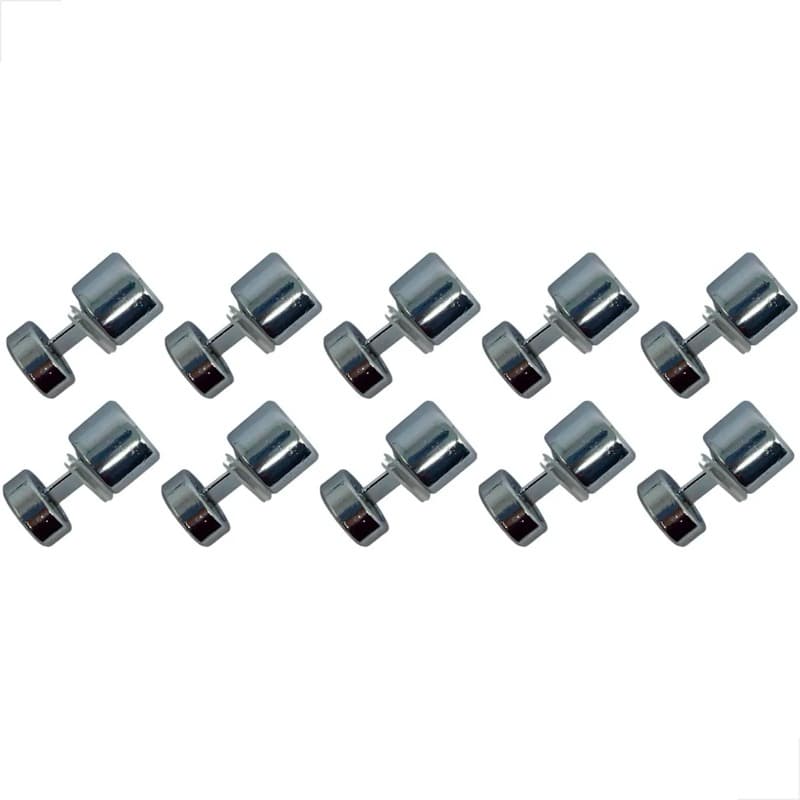 kit 10 Botão De Correção Para Vidros 08 a 10 mm