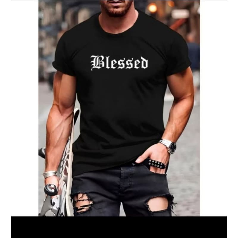 Camisa Blessed algodão