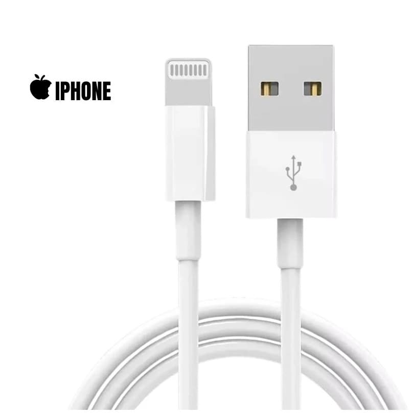 Cabo iPhone USB 2 METROS Apple IOS Lightning Cabo de iphone 11 Pro Max 8 Plus X XS Max XR