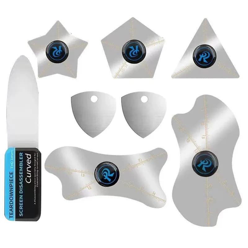 Kit 8 Espatulas Ultra Finas Abrir Celular Tablet Aço Inox