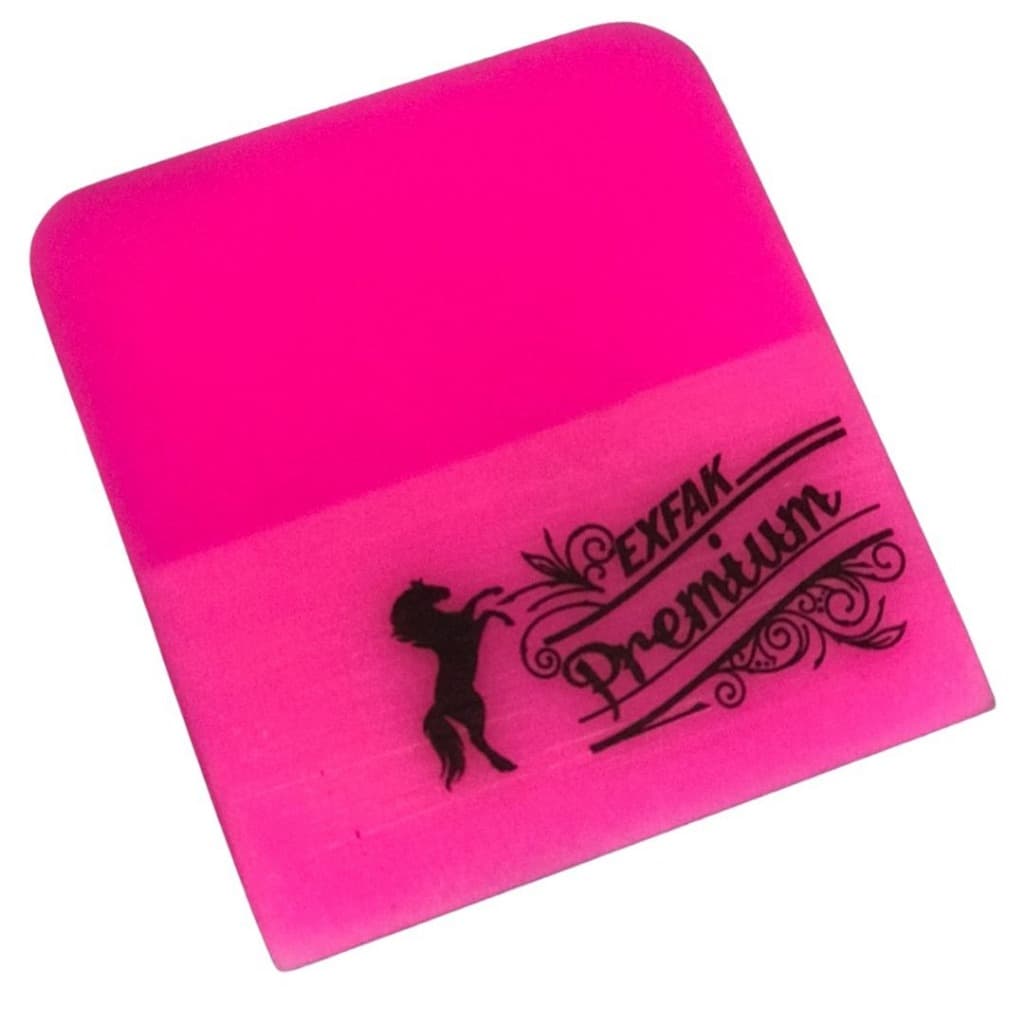 Espátula Soft Pink Macia Envelopamento Automotivo Adesivo Vinil Insulfilm Pain Protection Film