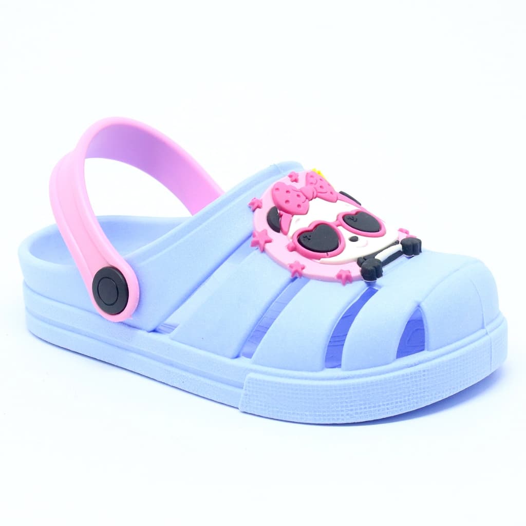 chinelo infantil menina babuche slide moda escolar leve e confortável