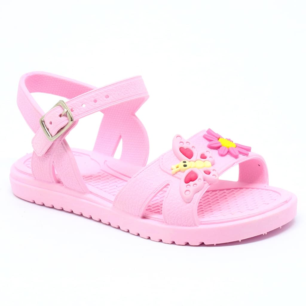 sandália infantil menina babuche slide leve moda escolar verão