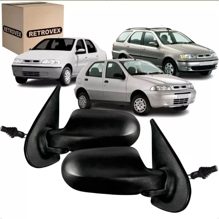 Par Retrovisor Com Controle Ld Esq Dir Palio Siena Weekend  RX4432  RX4433 MAG0021