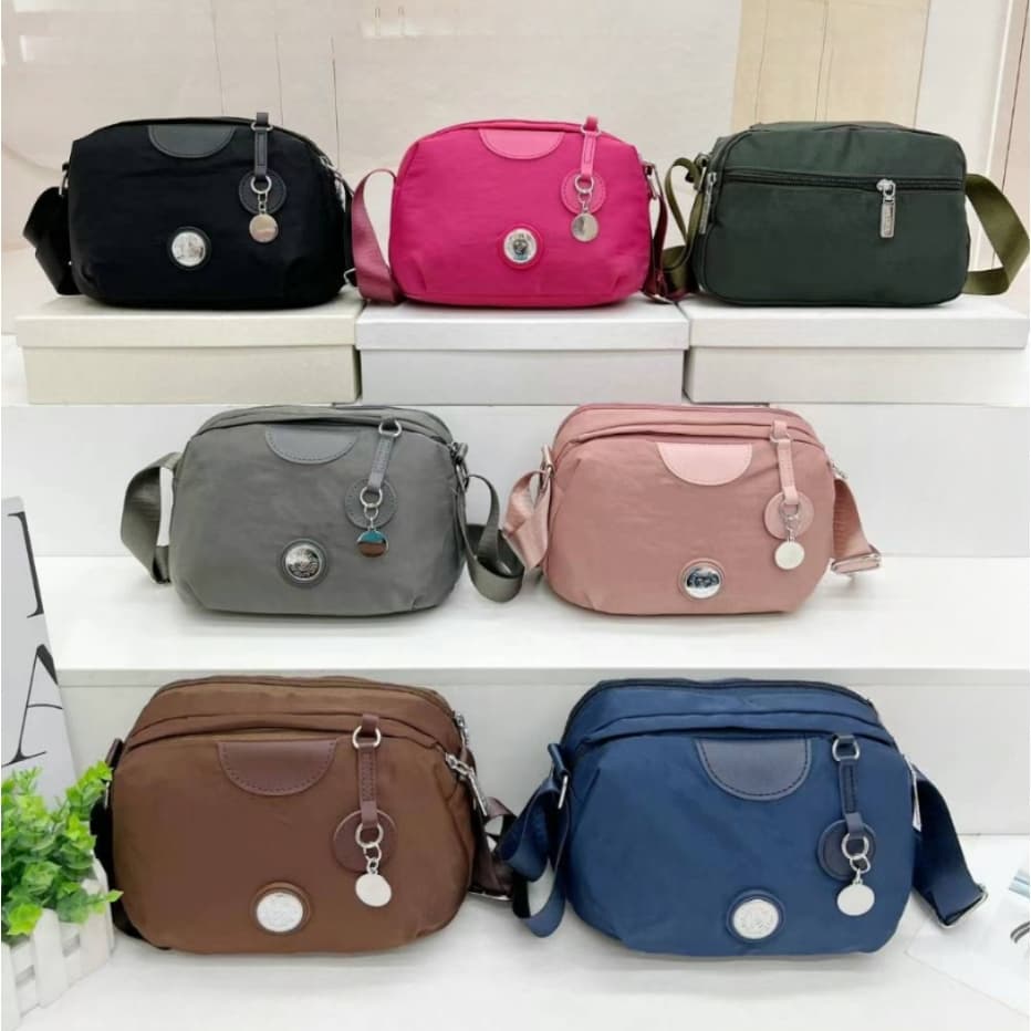 Bolsa Feminina de Mensageiro Ombro  Causal Nylon