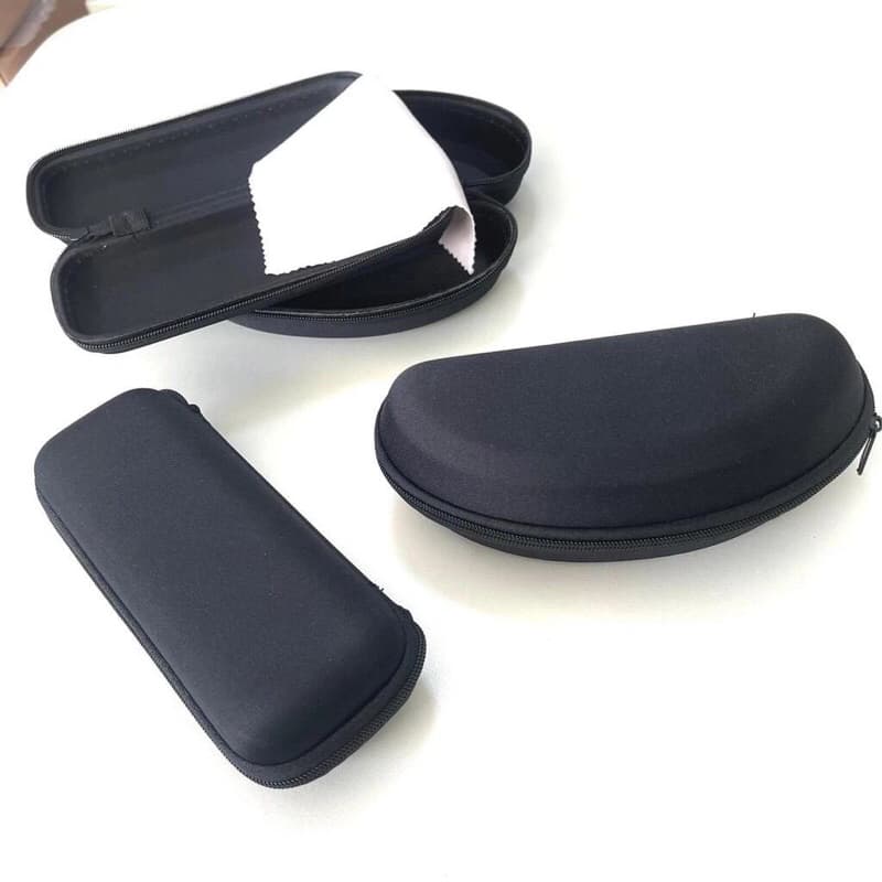 Kit 10 Estojo Case Porta Óculos Com Flanela de Microfibra CS01