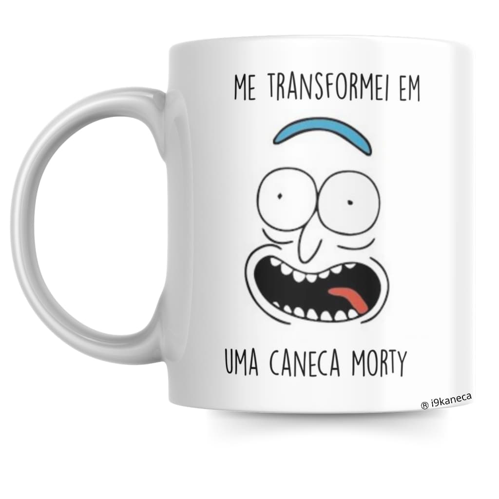 Caneca Rick e Morty 325ml – Presente Nerd Geek Exclusivo Criativo para Fãs da Série