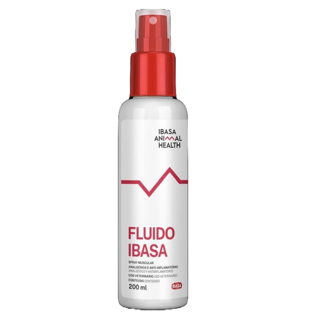 Fluido Ibasa Spray 200ml Dor Muscular