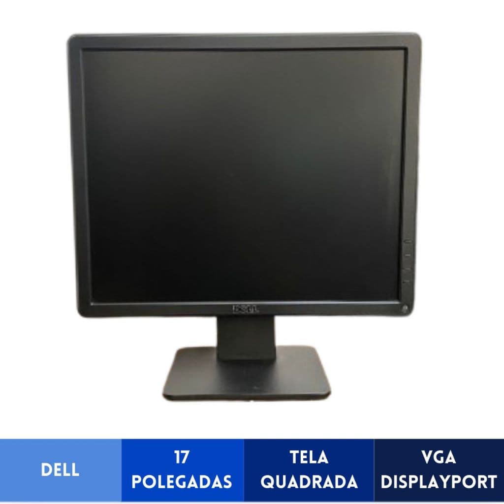 Monitor Dell E1715SC 17 Polegadas HD Quadrado VGA DisplayPort | E1715SC
