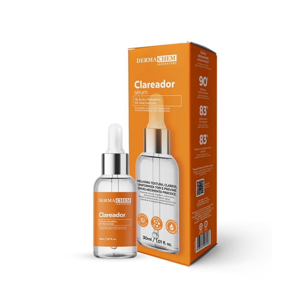 Dermachem Sérum Clareador Hidratante Facial - 30ml