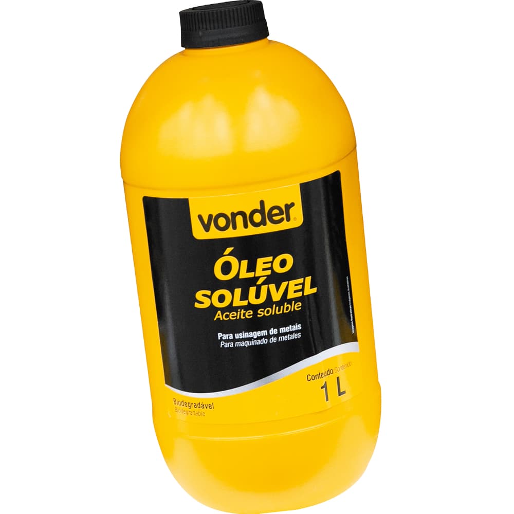 Óleo Solúvel Biodegradável 1 Litro Vonder Elaborado a partir de aditivos de extrema pressão