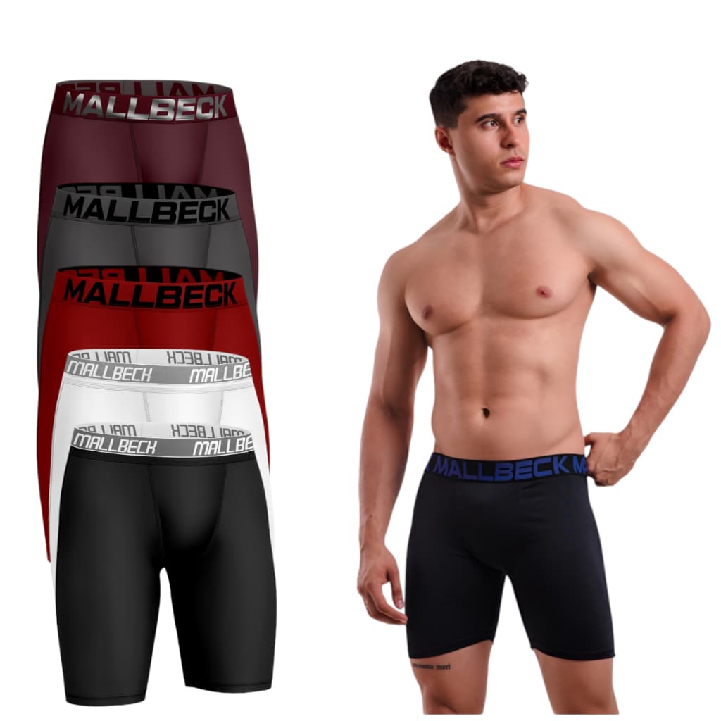 Kit 5 Cueca Ciclista Masculinas Bermuda Ciclismo Microfibra Confortáveis Alta Qualidade