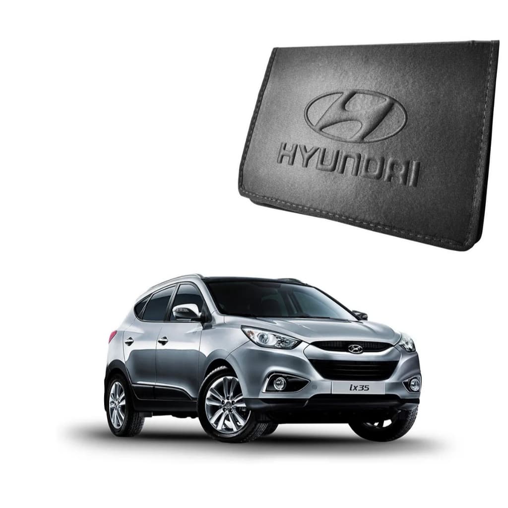 Case Rígido Capa Porta Manual P/ Carros Hyundai Ix35 2011/21