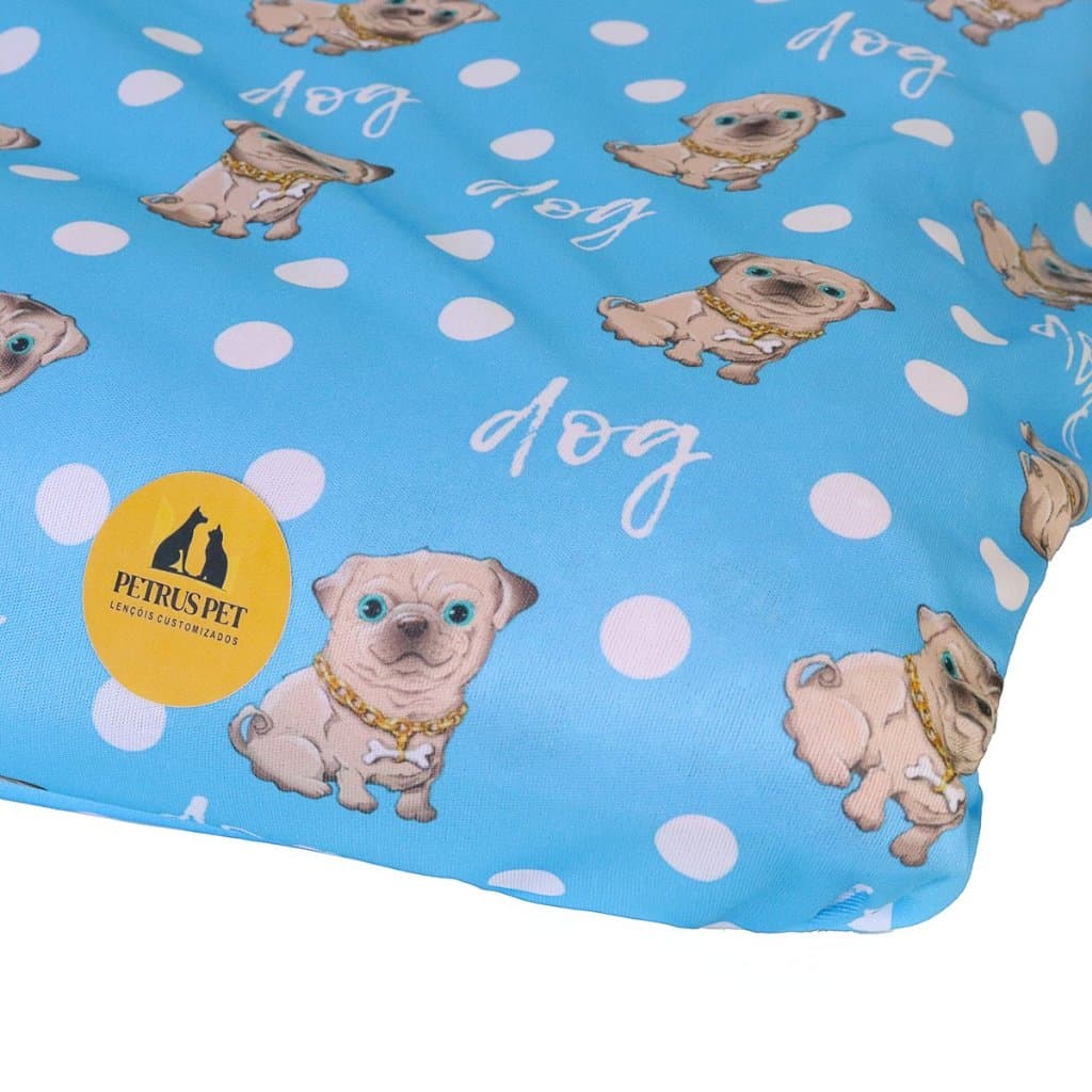 Lençóis Pet p/ caminha do cachorro. Mantenha o cantinho do seu pet sempre limpo e confortável com os lençóis Petrus Pet