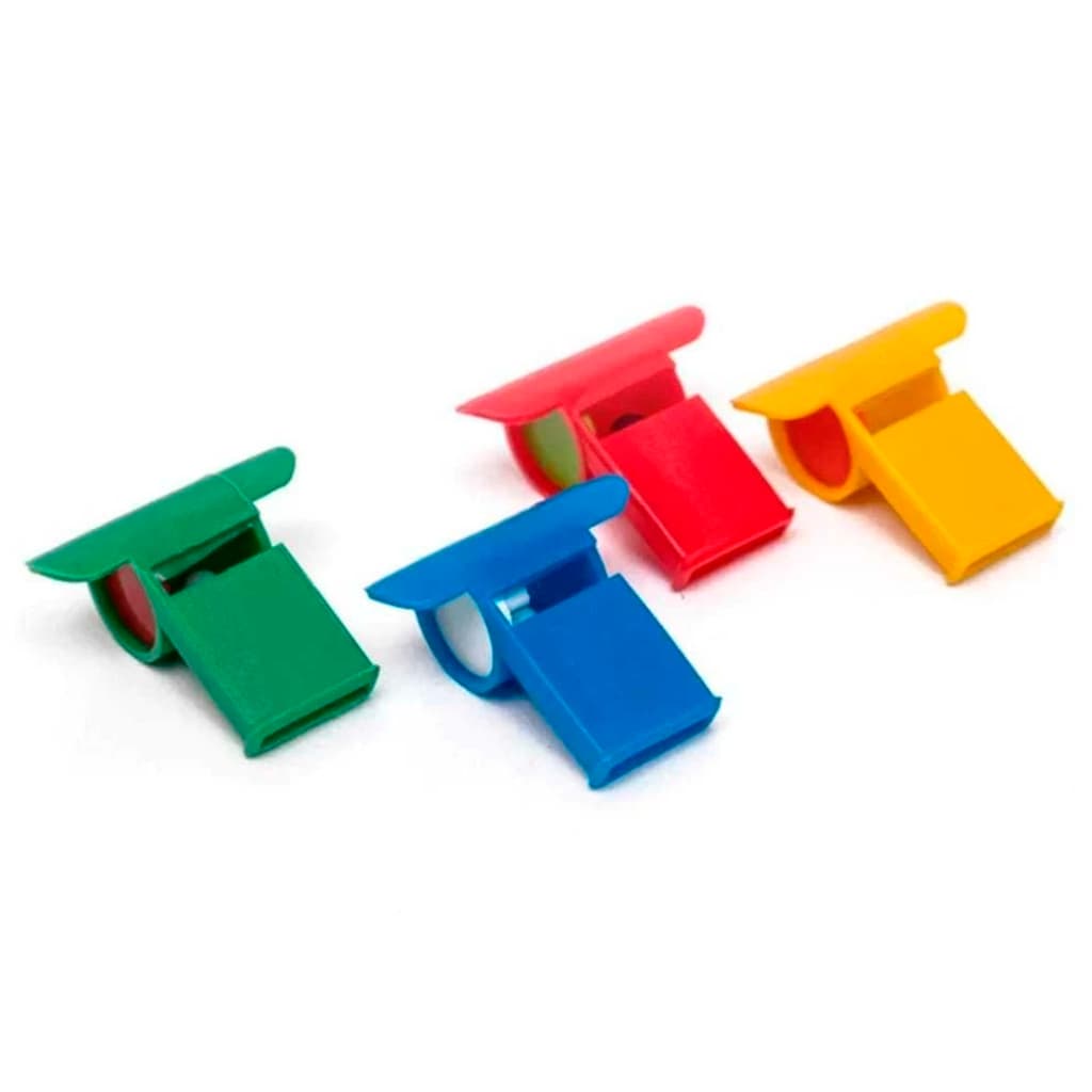 Kit 100 Apito Juiz Mini Brinquedo Lembrancinha Sacolinha Surpresa Festa Prenda Infantil Atacado